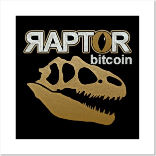 Raptor Bitcoin Posters and Art